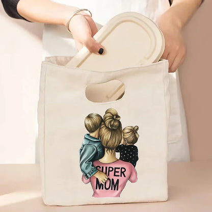 Canvas Tote Thermal Lunch Bag