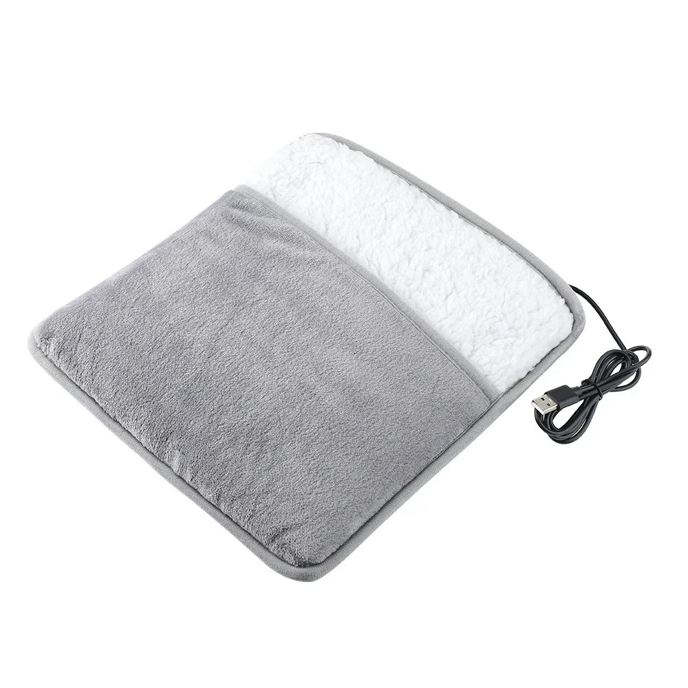 USB foot heating pad in Dark Grey
