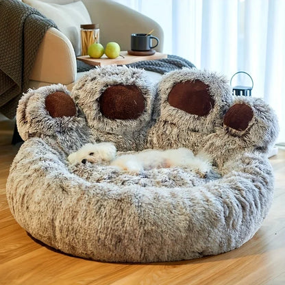 Bear-paw pet bed, view 5