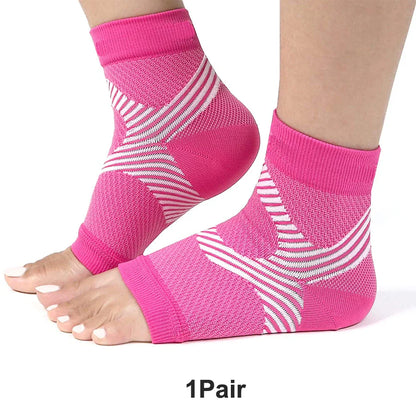1Pair Sports Ankle Brace Compression Socks