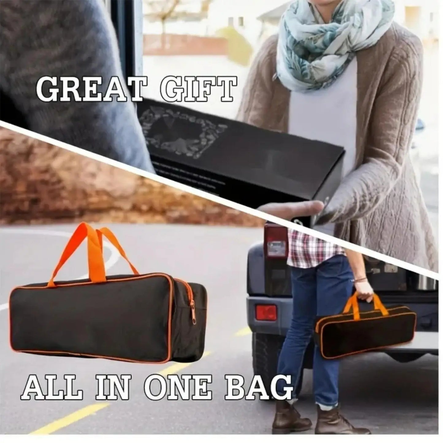 Grill accessories 8-piece set