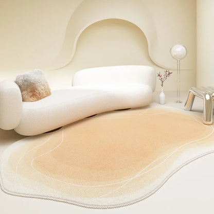 Irregular Plush Lounge Rug