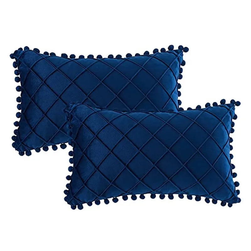 Decorative Lumbar Throw Pillow Covers