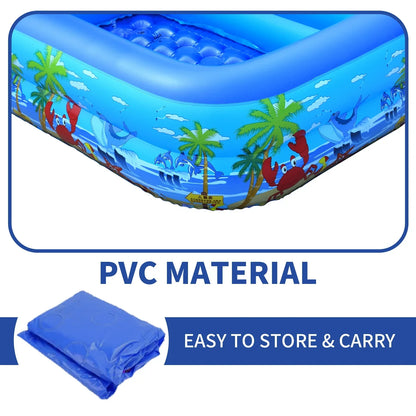 Inflatable Ball Pit Pool for Kids, Toddlers, Adults