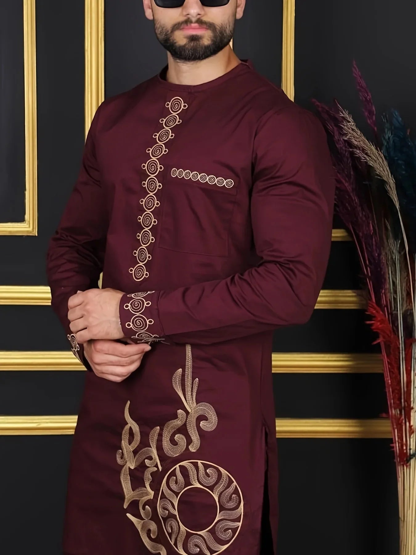 2PC Dashiki African Traditional Outfit
