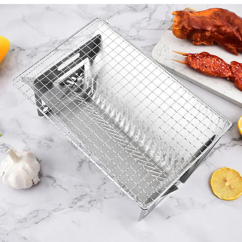 Foldable Portable Mini BBQ Set