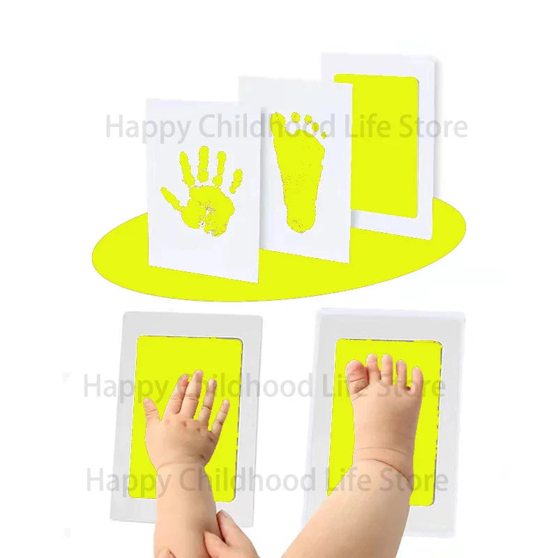 DIY Baby Footprints And Handprint Ink Pads Kits