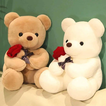 25cm Rose Bear Doll