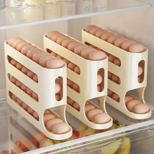 4 Layers Automatic Rolling Egg Rack