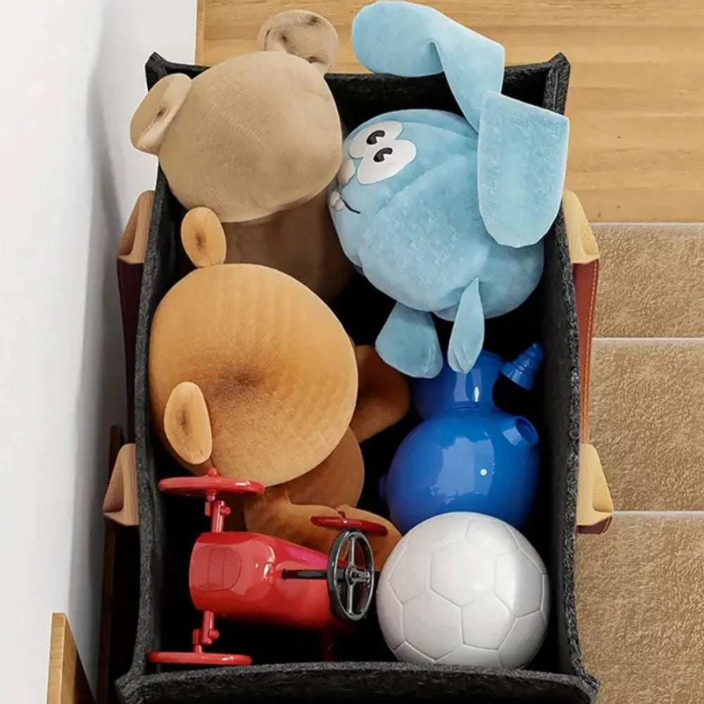 L-Shape Stair Basket