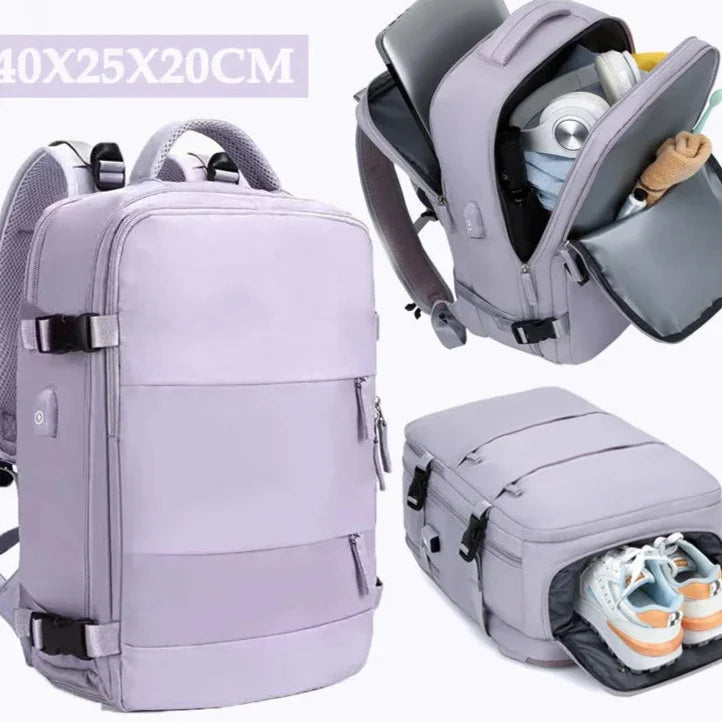 Cabin backpack for women's weekend trips, 5 colors
