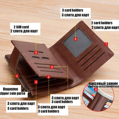 Luxury Leather Men's Wallet