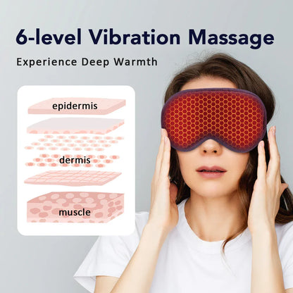 Electric Steam Eye Mask 3D Massage