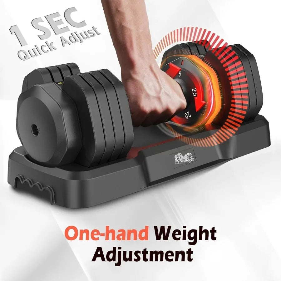 Adjustable Dumbbell Set of 2 110LB/50LB