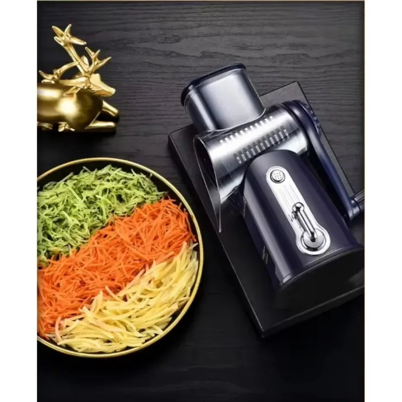 Rotary drum grater, view 2