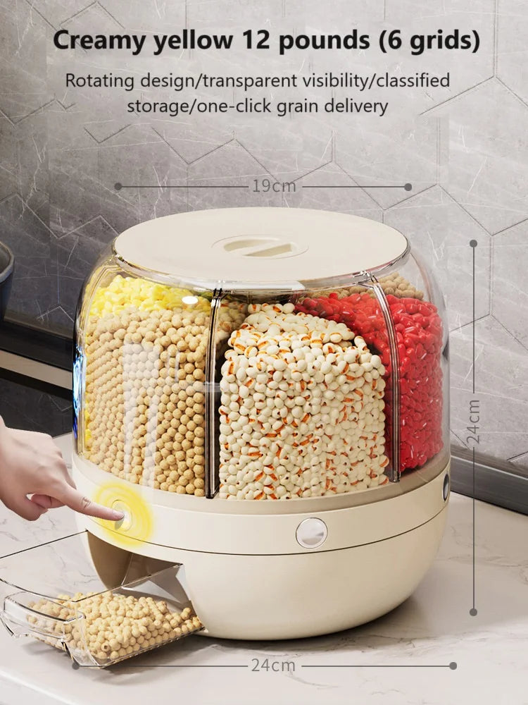 360 Degree Rotating grain Dispenser