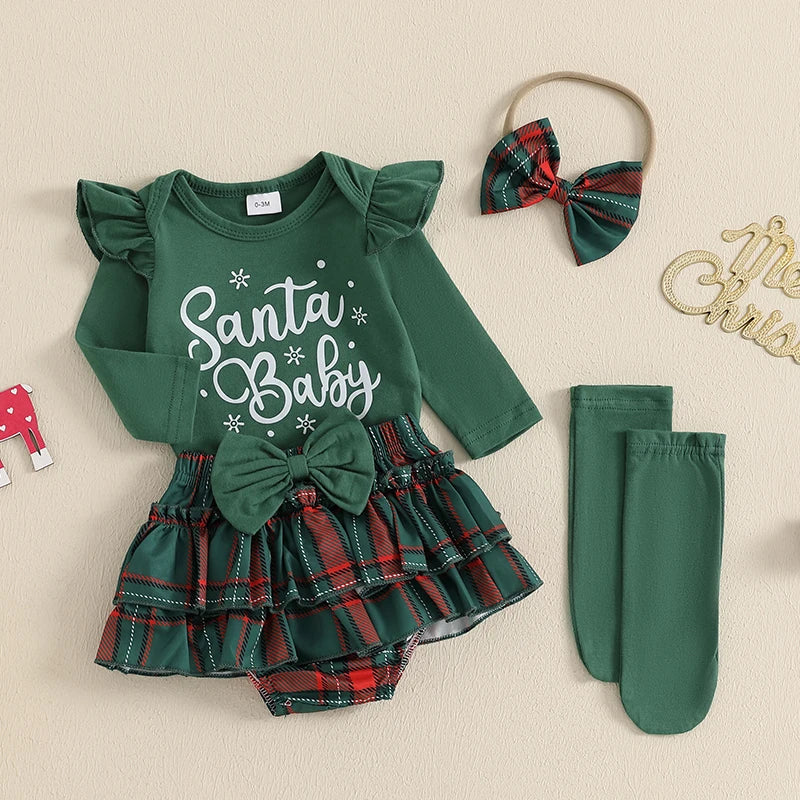 Baby Girl Christmas Outfit