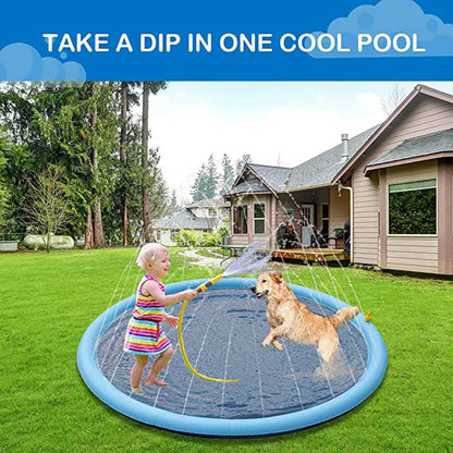Dog Splash Sprinkler Pad