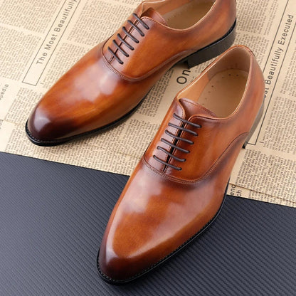 Elegant Men Leather Dress Shoe