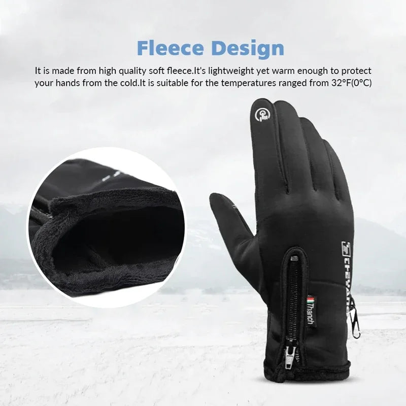 Thermal Windproof Warm Gloves
