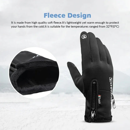 Thermal Windproof Warm Gloves
