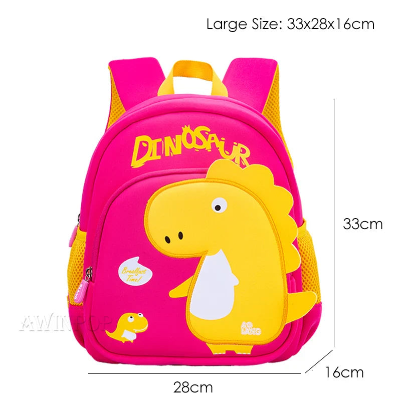 3D Dinosaur School Backpacks