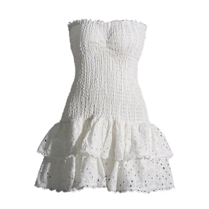 Strapless High Waist Slimming Dress
