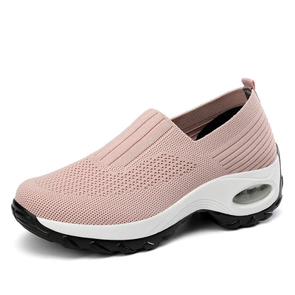 Air Cushion Slip-On Women Walking Shoes - MONLANE