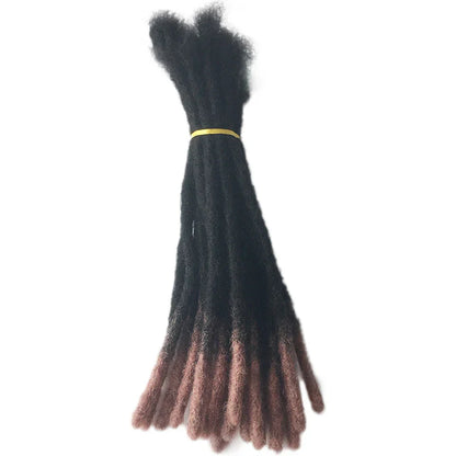 Human Hair Kinky Straight Crochet locs 14/16inch