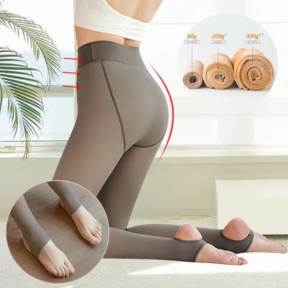 Thick Fleece Thermal Stockings