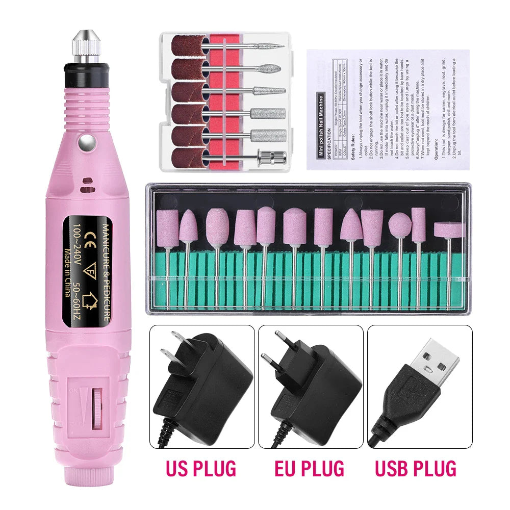 Portable Electric Nail Drill