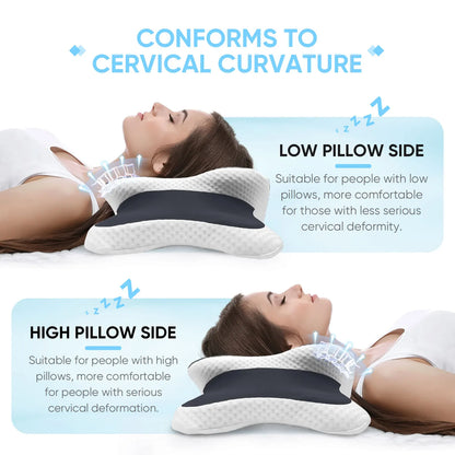 Ergonomic Cervical Memory Foam Pillow