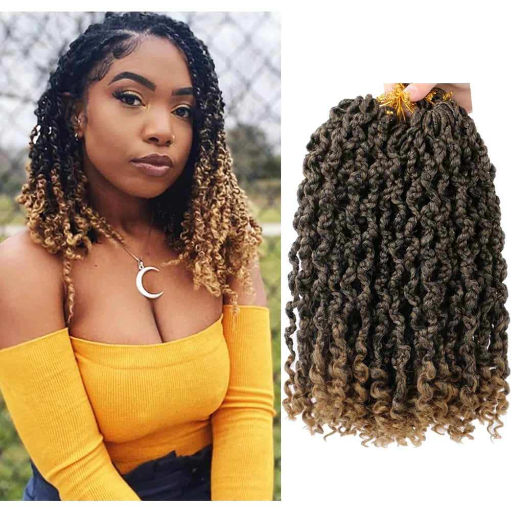 Crochet Hair with Curly Ends