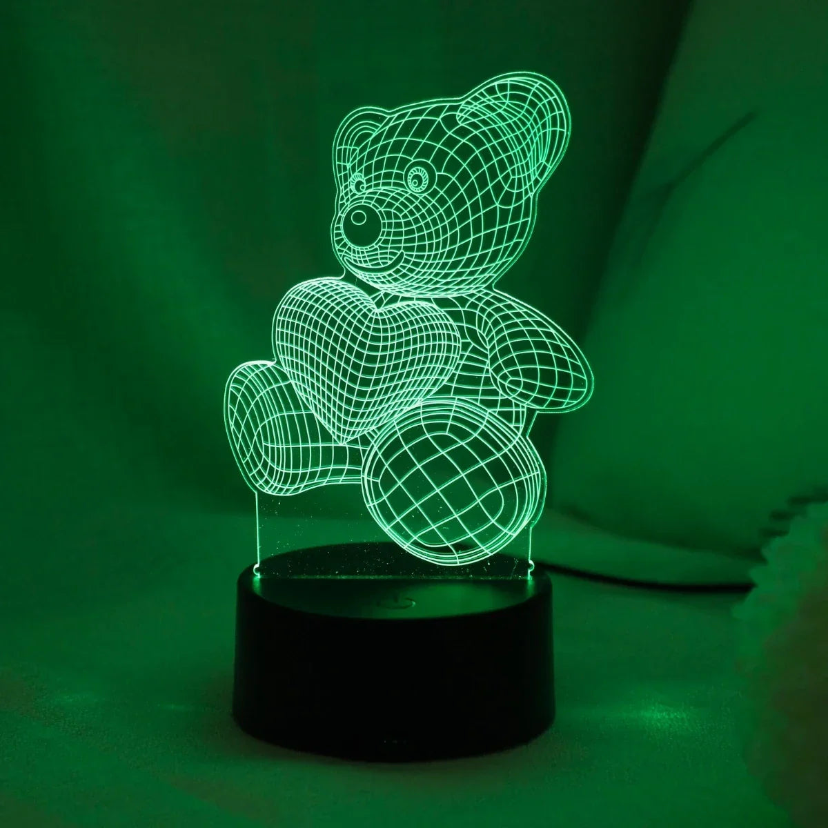 3D Night Light Bear