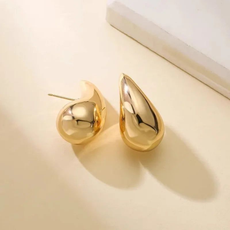 Water Drop Stud Earrings
