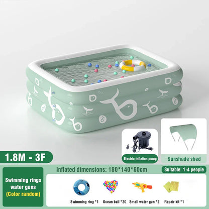 Large Folding Swimming Pool