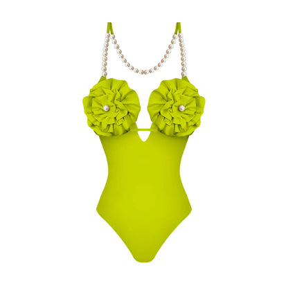 One Piece 3D Slimming Bathing Suit