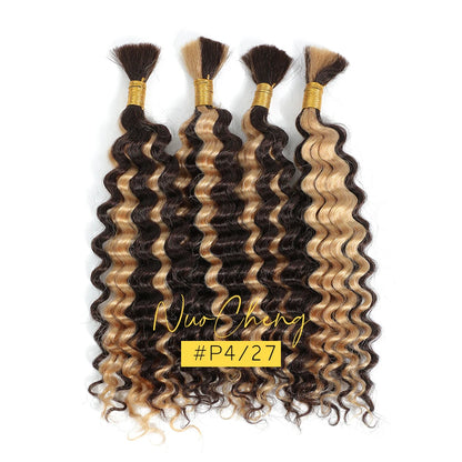 2 Bundles Human Braiding Hair for Boho Braids