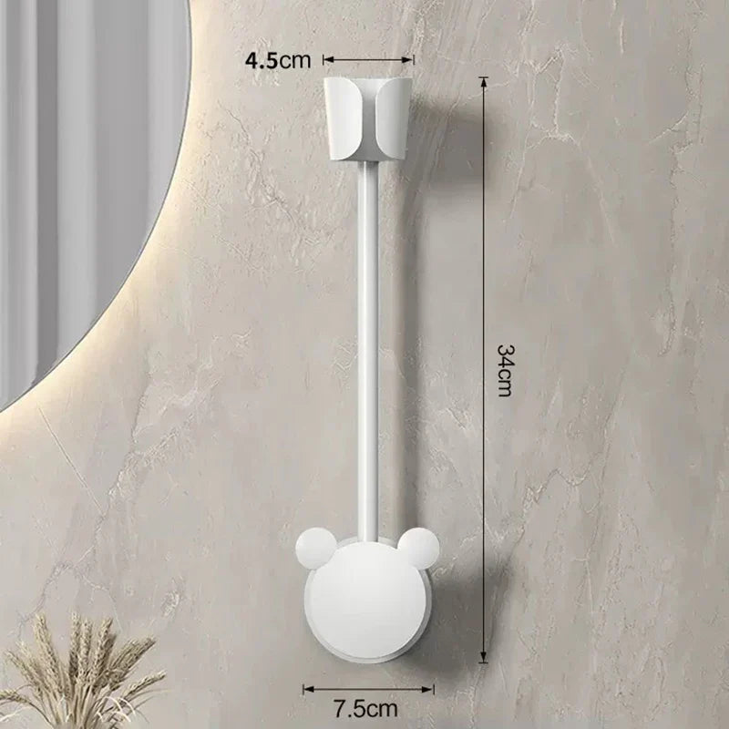 Wall Mounted Hair Dryer Holder