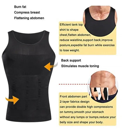 Men Body Shaper Vest
