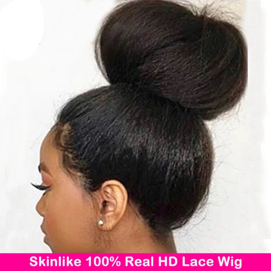 Kinky Straight Glueless YakiLace Closure