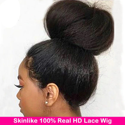 Kinky Straight Glueless YakiLace Closure