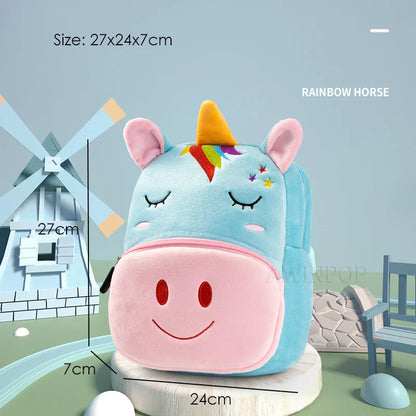 3D Lion School Backpacks