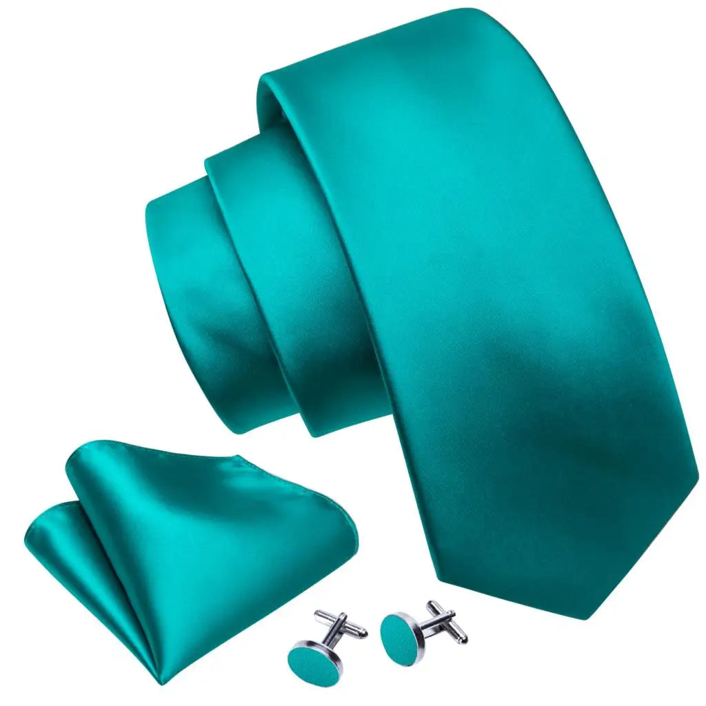 Solid Silk Men's Tie