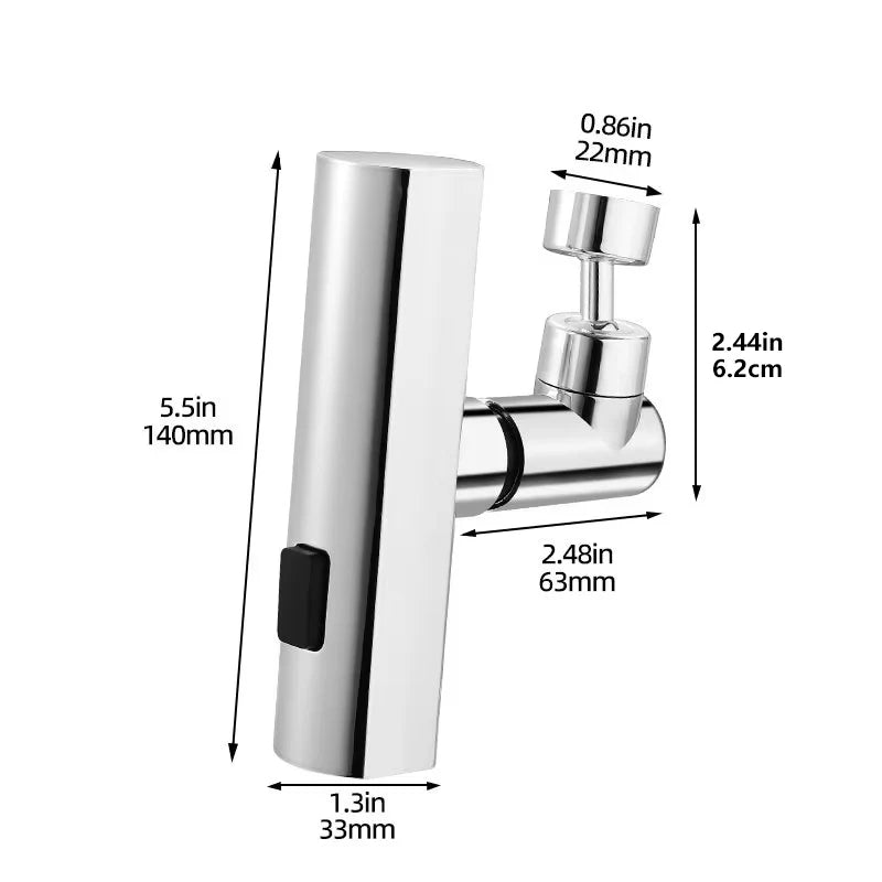 Kitchen Faucet Splash-proof Artifact Waterfall Water Outlet