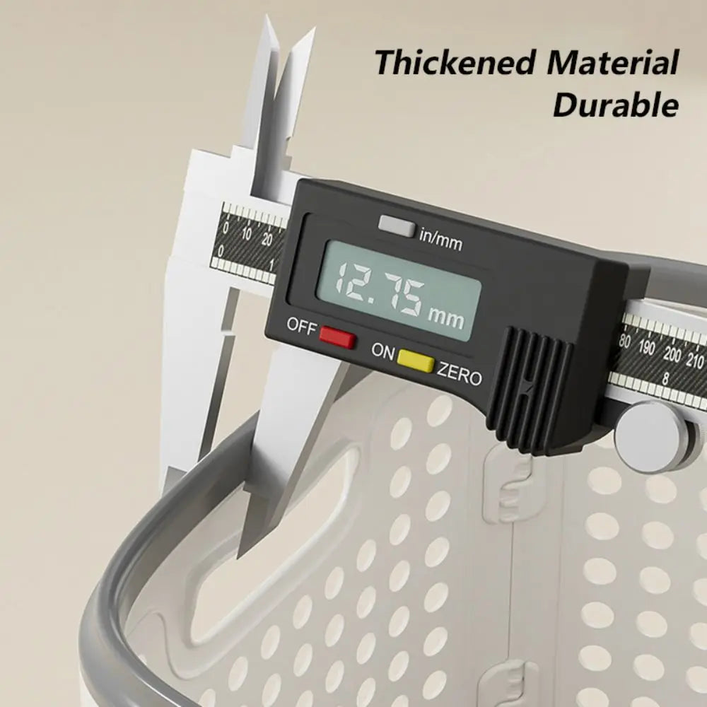 Foldable Dirty Clothes Basket with Wheels