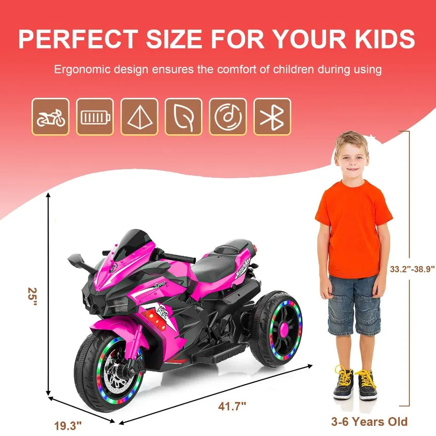 Powered Rideons Toy Motorcycle
