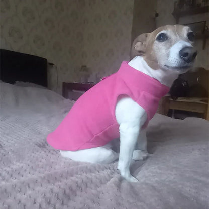 Fleece pet jacket, view 12
