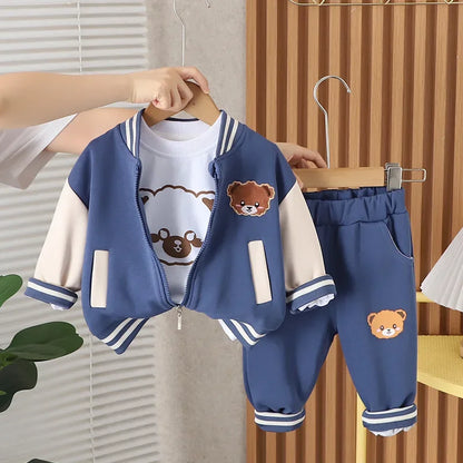 3Pcs Toddler Tracksuits