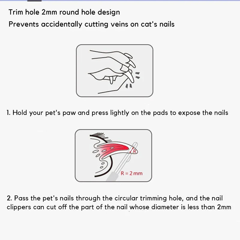 Professional pet Nail Clippers